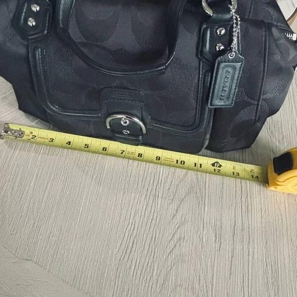 Coach Black Satchel Bag - Picture 7 of 16